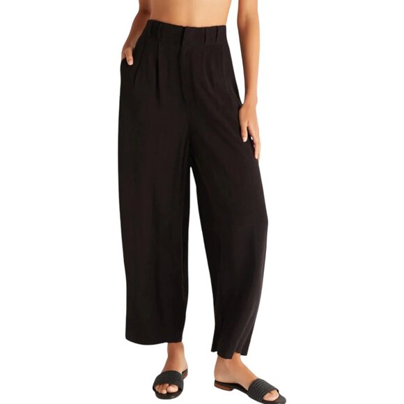 Sassy Zoey Pants - Sassy Zoey Farah Pant Black pants women's size Small, US 2  EU34 UK6 wide legs